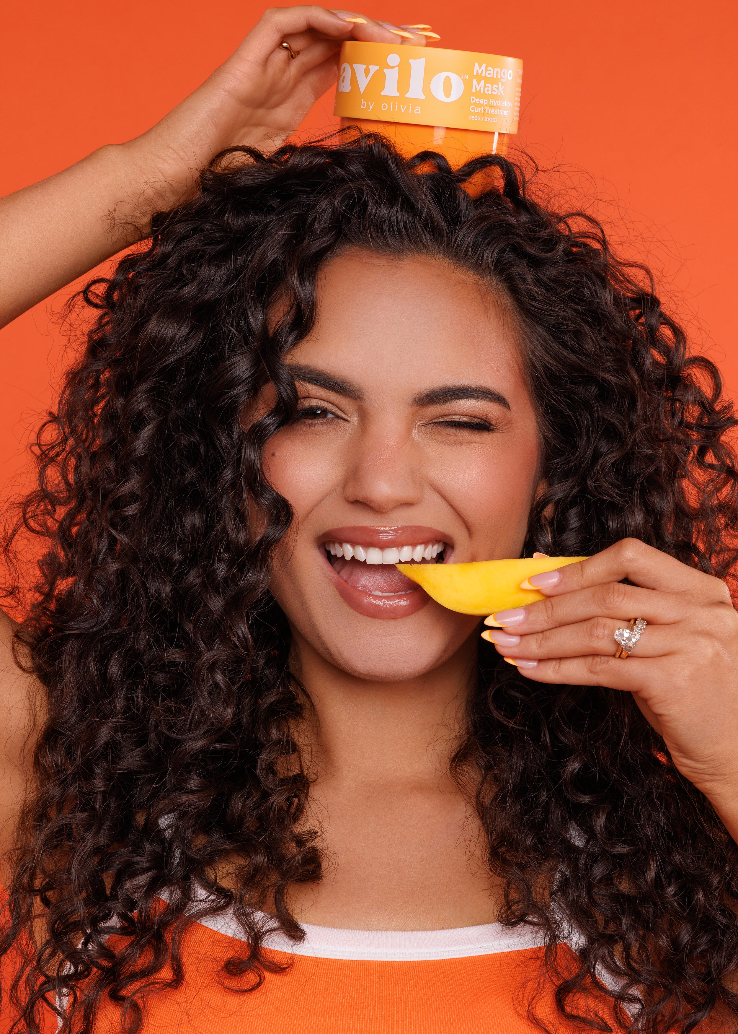 Mango Mask | Deep Hydration for Curly Hair