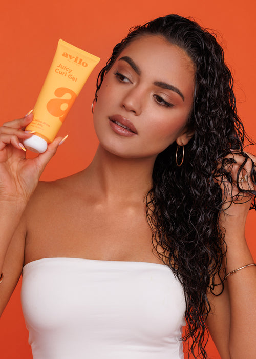 Avilo hair care curly gel